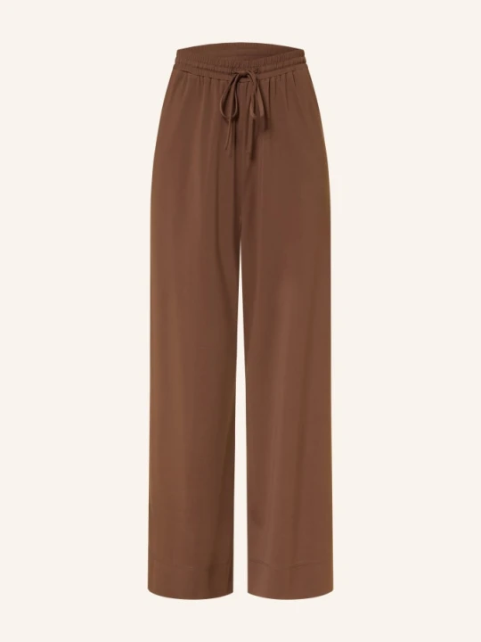 Zdjęcie produktu Weekend Max Mara Spodnie 7 / 8 Modico Z Dżerseju braun BRĄZOWY