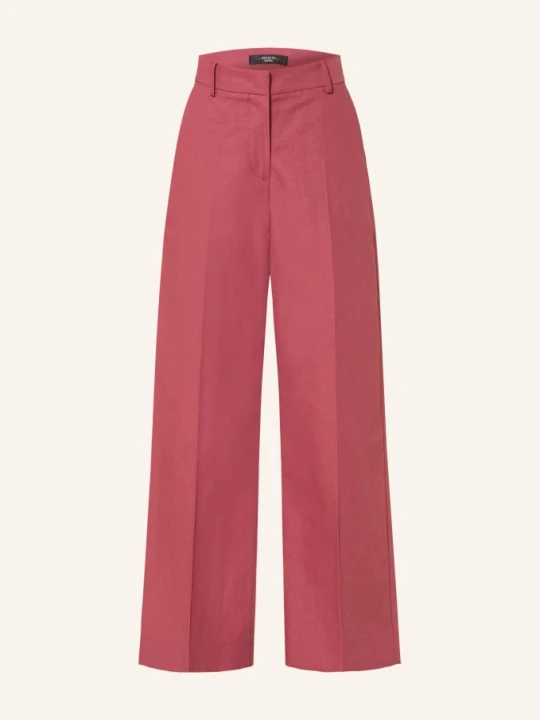 Zdjęcie produktu Weekend Max Mara Spodnie Culotte Zircone rot CIEMNOCZERWONY