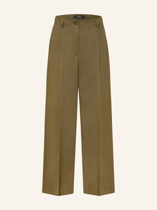 Zdjęcie produktu Weekend Max Mara Spodnie Marlena Nebbie gruen KHAKI