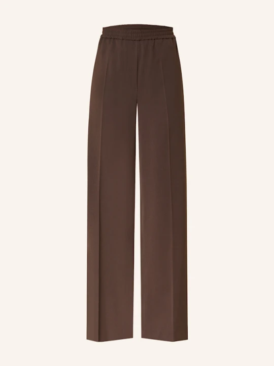 Zdjęcie produktu Weekend Max Mara Spodnie Marlena Petra braun CIEMNOBRĄZOWY