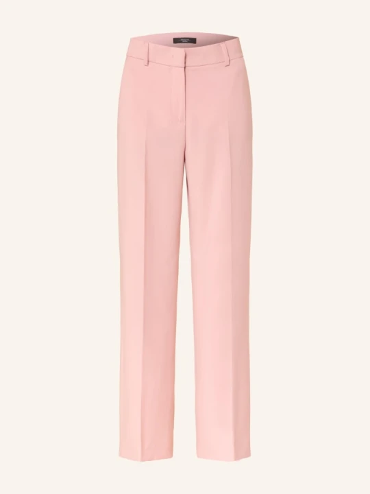 Zdjęcie produktu Weekend Max Mara Spodnie Marlene Visivo rosa BLADORÓŻOWY