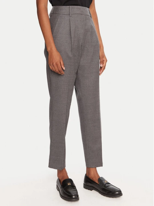 Zdjęcie produktu Weekend Max Mara Spodnie materiałowe Caldaia 2525136152 Szary Regular Fit