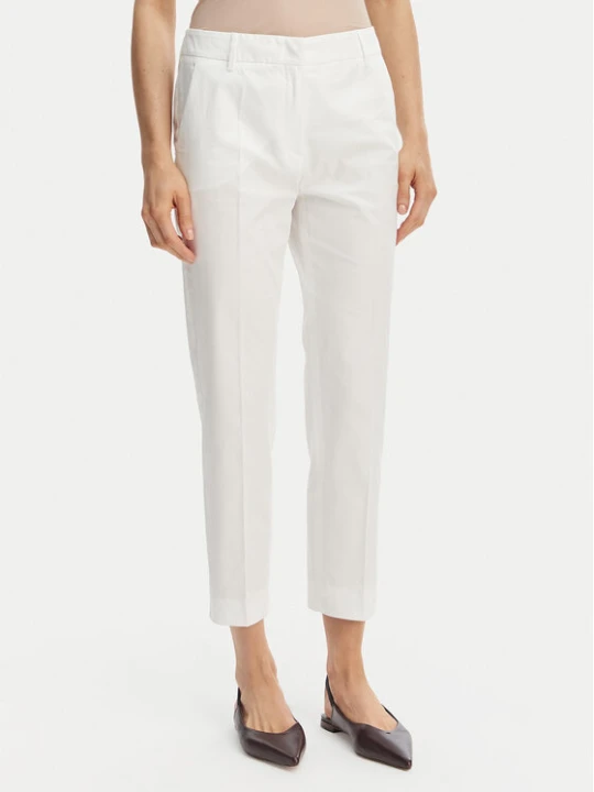 Zdjęcie produktu Weekend Max Mara Spodnie materiałowe Cecco 2615131082 Biały Regular Fit