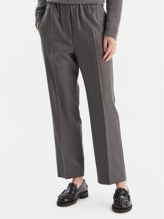 Zdjęcie produktu Weekend Max Mara Spodnie materiałowe Hataley 2525136022 Szary Regular Fit