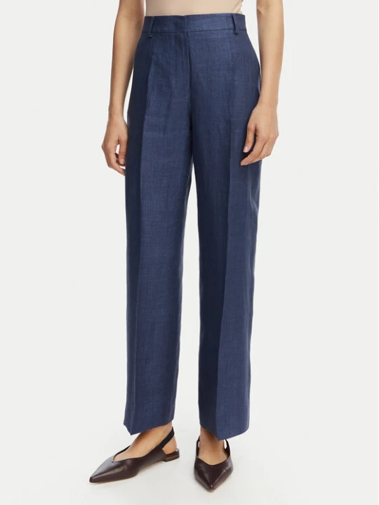Zdjęcie produktu Weekend Max Mara Spodnie materiałowe Malizia 2615131112 Granatowy Regular Fit
