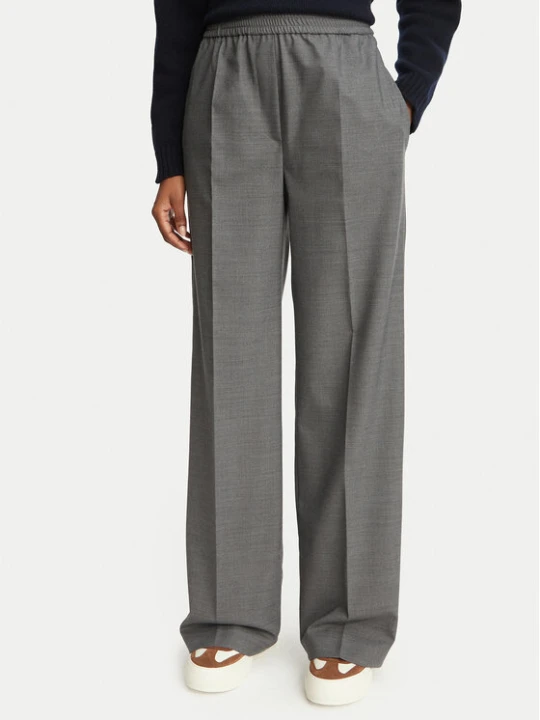 Zdjęcie produktu Weekend Max Mara Spodnie materiałowe Petra 2625136052 Szary Regular Fit