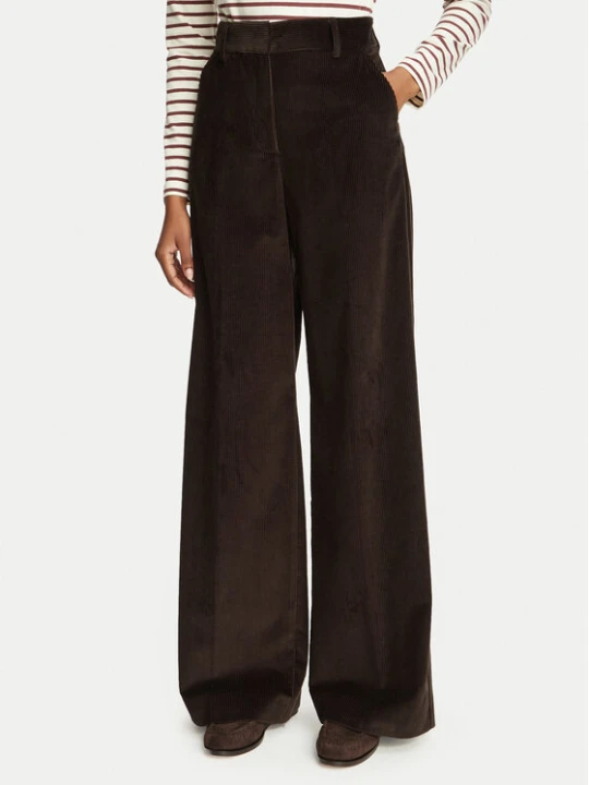 Zdjęcie produktu Weekend Max Mara Spodnie materiałowe Tania 2625136012 Brązowy Regular Fit