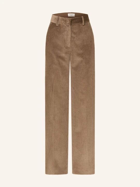Zdjęcie produktu Weekend Max Mara Spodnie Typu Marlena Tania Z Sztruksu braun JASNOBRĄZOWY
