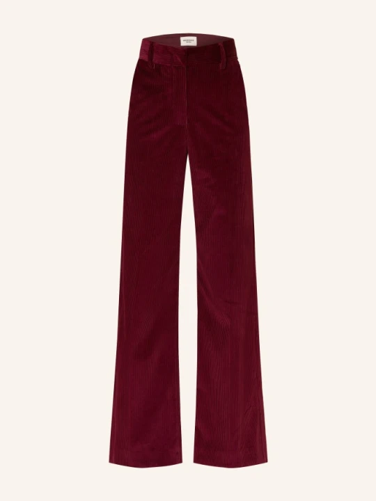 Zdjęcie produktu Weekend Max Mara Spodnie Typu Marlena Tania Z Sztruksu rot CIEMNOCZERWONY