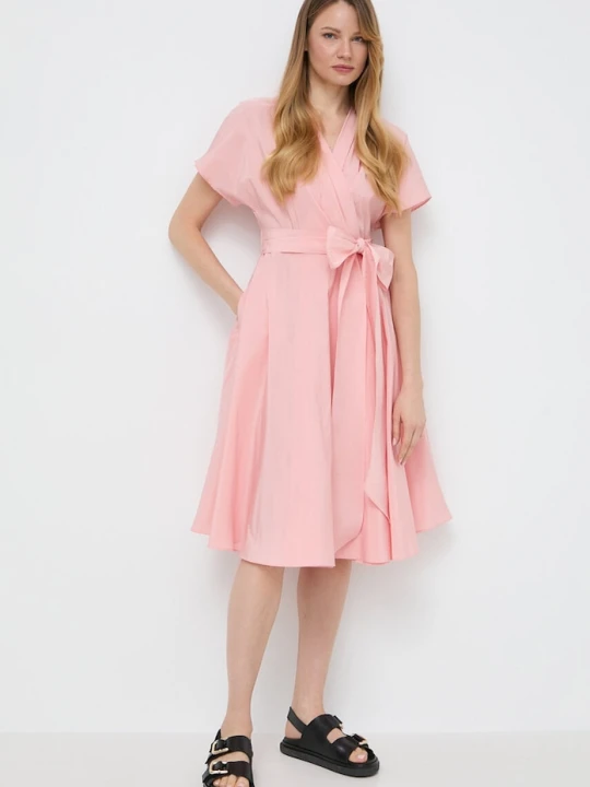 Zdjęcie produktu Weekend Max Mara sukienka różowy