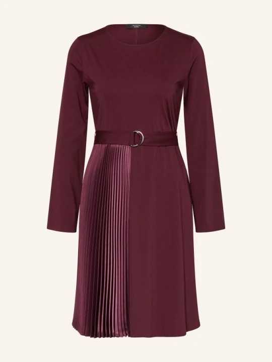 Zdjęcie produktu Weekend Max Mara Sukienka Alamo Z Plisami rot CIEMNOCZERWONY