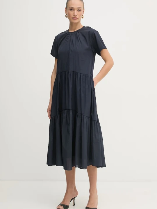 Zdjęcie produktu Weekend Max Mara sukienka ALLORO granatowy