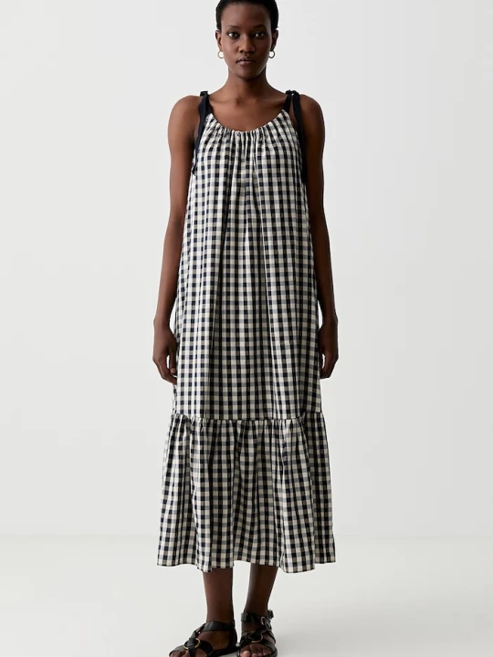 Zdjęcie produktu Weekend Max Mara sukienka babydoll granatowy