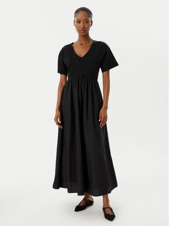 Zdjęcie produktu Weekend Max Mara Sukienka codzienna Brozno 2515621082 Czarny Relaxed Fit