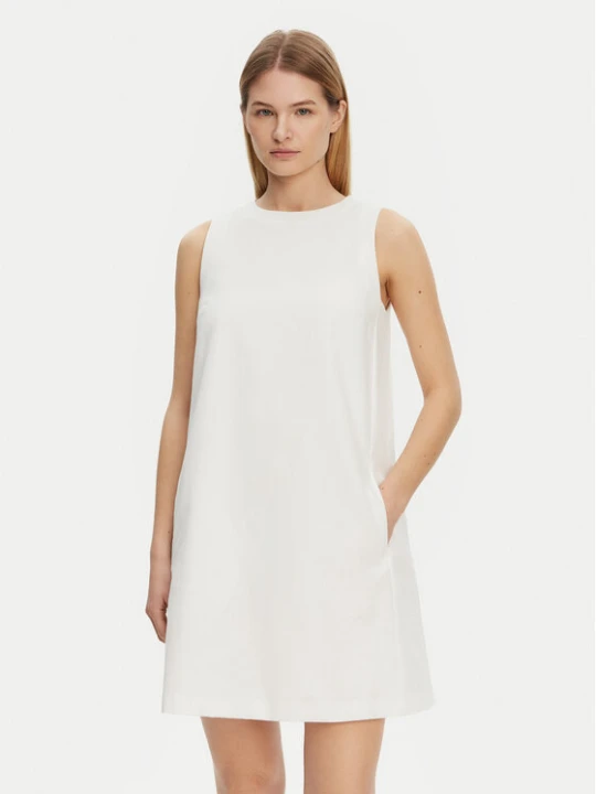 Zdjęcie produktu Weekend Max Mara Sukienka codzienna Racer 2515221102 Biały Regular Fit