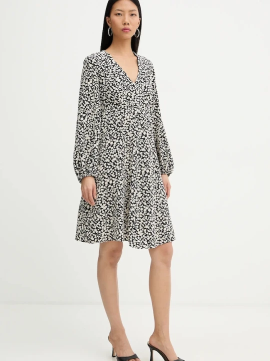 Zdjęcie produktu Weekend Max Mara sukienka jedwabna QUIZ czarny