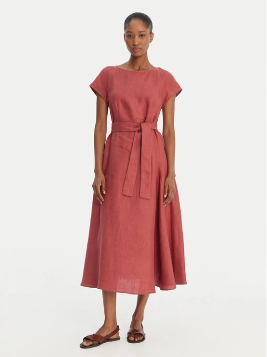 Zdjęcie produktu Weekend Max Mara Sukienka letnia Esordio 2615221052 Czerwony Regular Fit