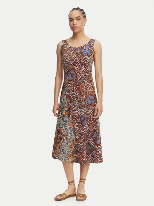 Zdjęcie produktu Weekend Max Mara Sukienka letnia Pausa 2615621082 Kolorowy Regular Fit