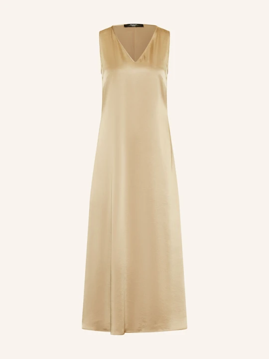 Zdjęcie produktu Weekend Max Mara Sukienka Satynowa Ottelia braun JASNOBRĄZOWY