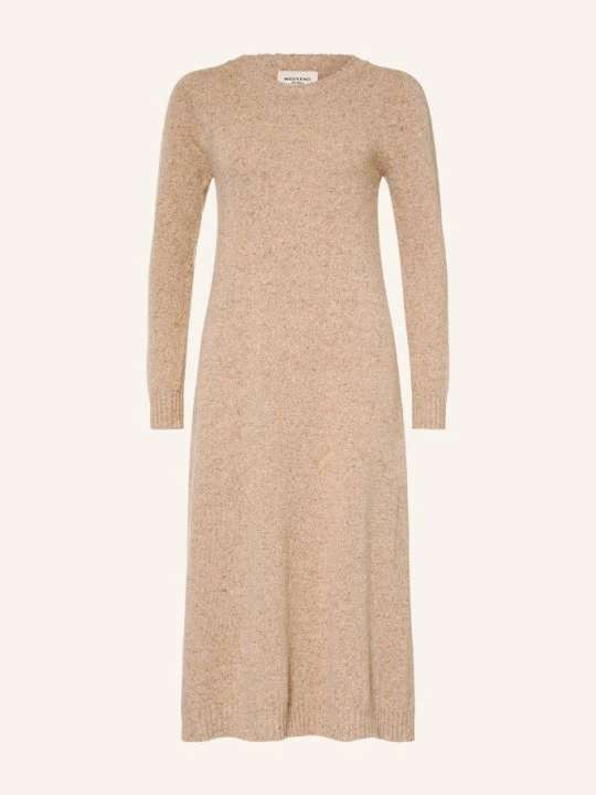 Zdjęcie produktu Weekend Max Mara Sukienka Z Dzianiny Goccia beige