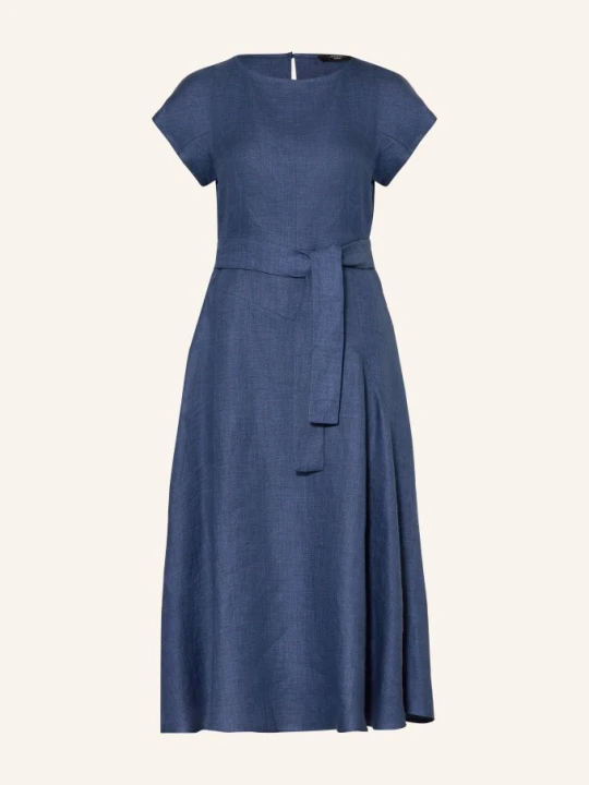 Zdjęcie produktu Weekend Max Mara Sukienka Z Lnu Esordio blau NIEBIESKI