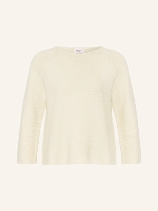 Zdjęcie produktu Weekend Max Mara Sweter Addotto Z Rękawami 3 / 4 weiss ECRU