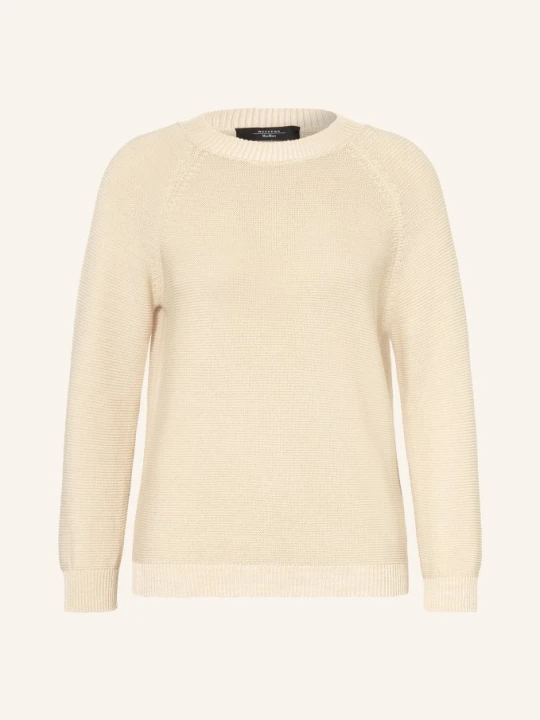 Zdjęcie produktu Weekend Max Mara Sweter Aere weiss BEŻOWY