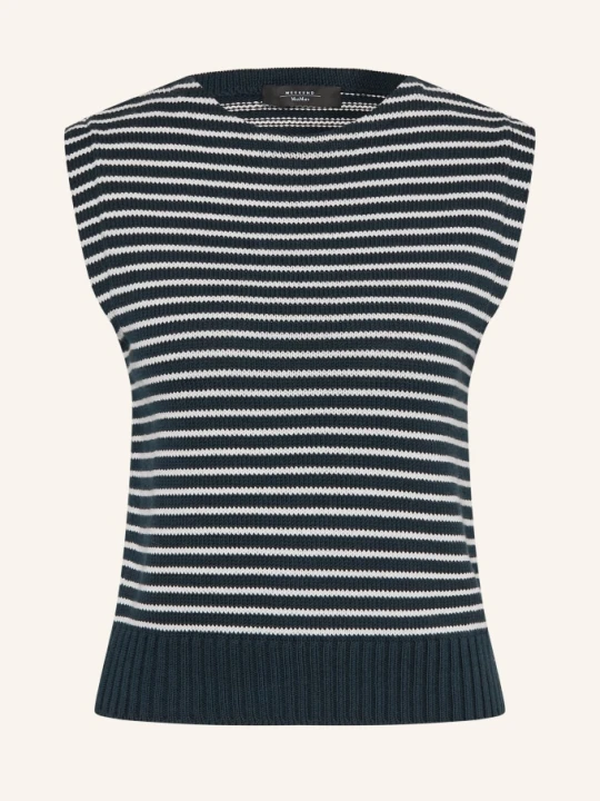 Zdjęcie produktu Weekend Max Mara Sweter Bez Rękawów Landa blau