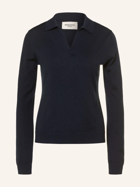 Zdjęcie produktu Weekend Max Mara Sweter Cappa blau GRANATOWY