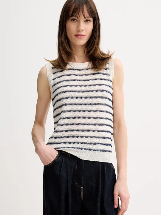Zdjęcie produktu Weekend Max Mara sweter damski lniany PIUMA beżowy