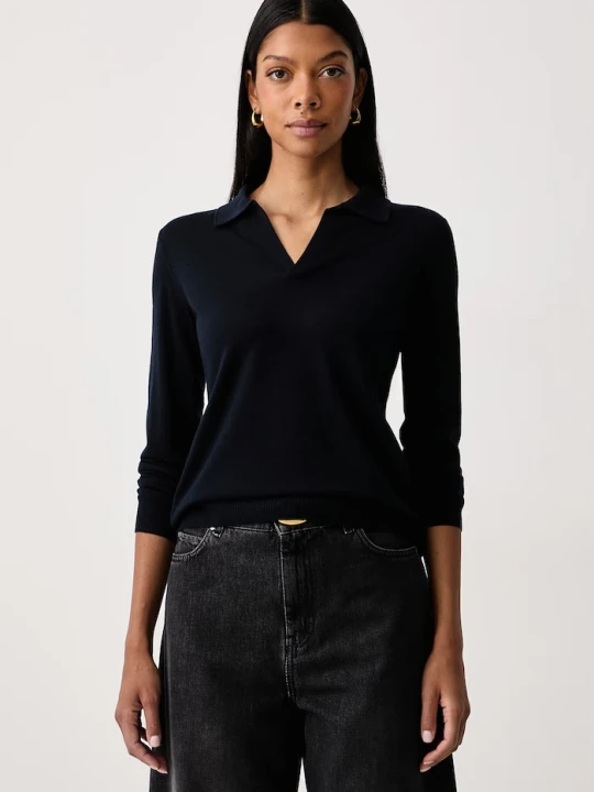Zdjęcie produktu Weekend Max Mara sweter damski wełniany WKDCAPPA granatowy