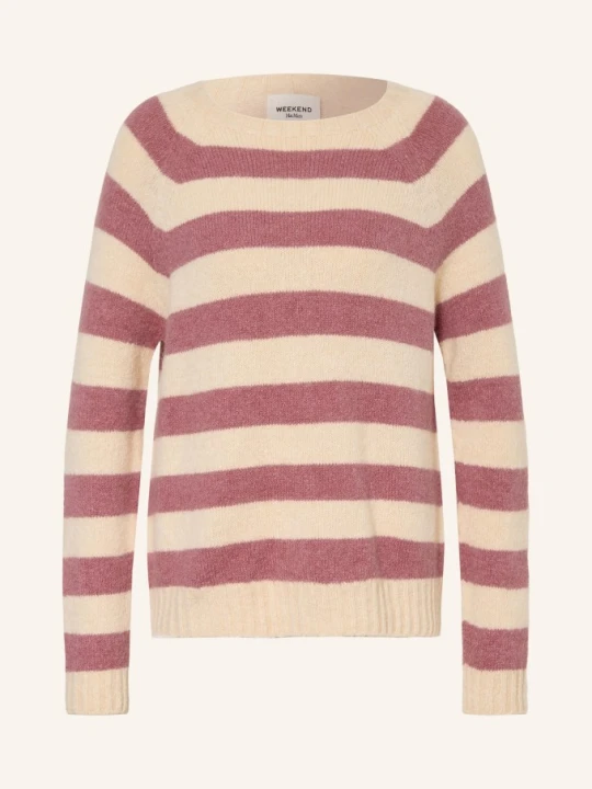 Zdjęcie produktu Weekend Max Mara Sweter Ghiacci Z Alpaki rosa różowy