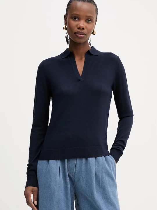 Zdjęcie produktu Weekend Max Mara sweter PALANCA granatowy