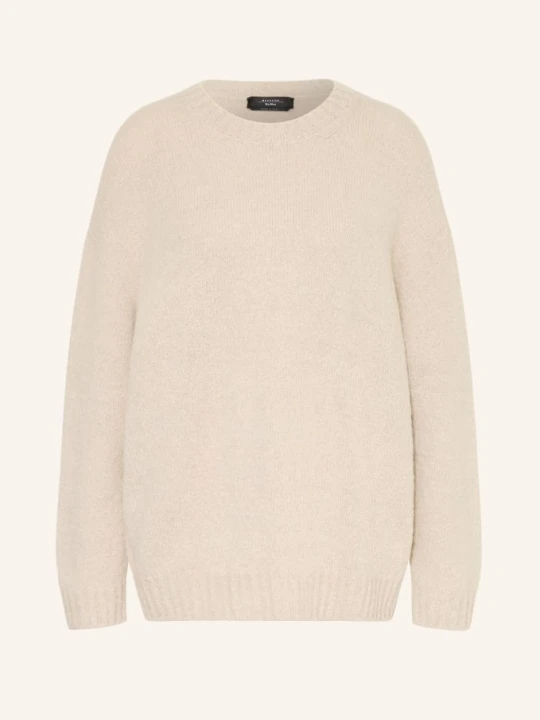 Zdjęcie produktu Weekend Max Mara Sweter Pesco Z Alpaką beige JASNOBRĄZOWY