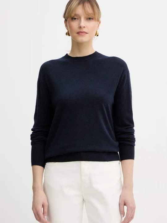 Zdjęcie produktu Weekend Max Mara sweter wełniany VENTO granatowy