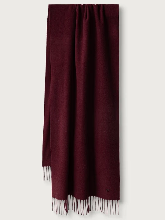 Zdjęcie produktu Weekend Max Mara szalik damski wełniany WKASCOGLIO bordowy
