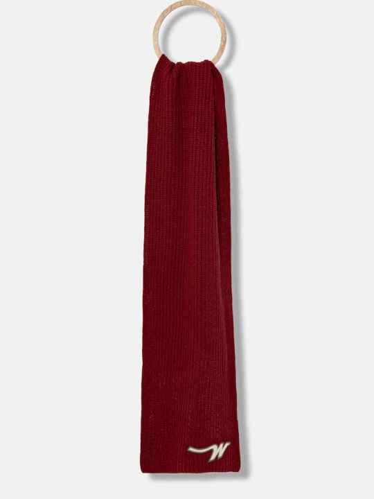 Zdjęcie produktu Weekend Max Mara szalik wełniany BARDIES bordowy
