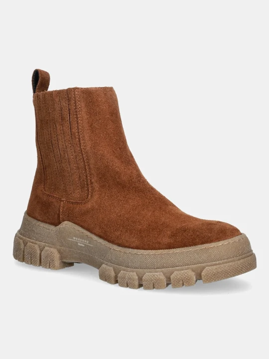 Zdjęcie produktu Weekend Max Mara sztyblety zamszowe Genepi brązowy