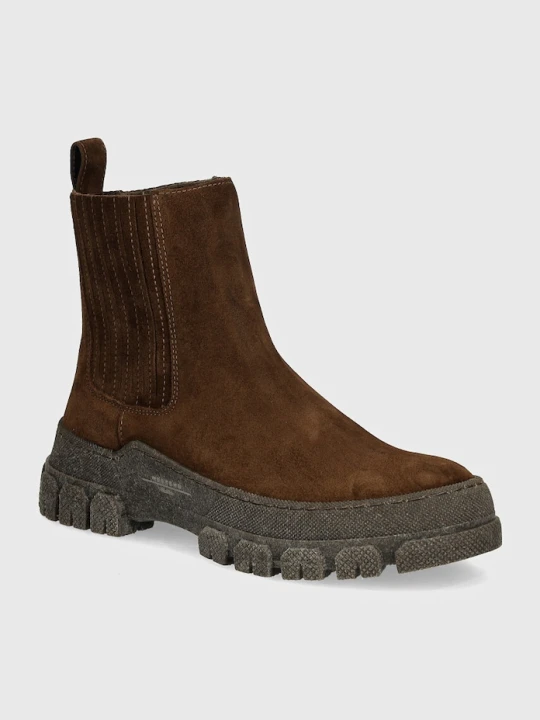 Zdjęcie produktu Weekend Max Mara sztyblety zamszowe GENEPI brązowy