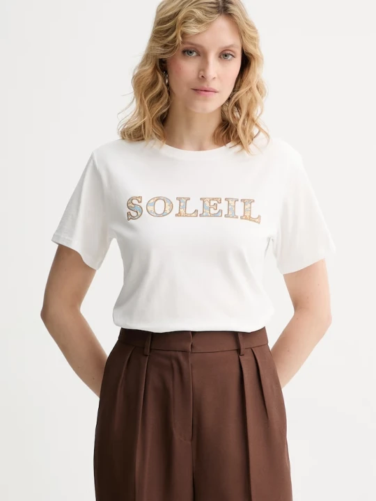 Zdjęcie produktu Weekend Max Mara t-shirt bawełniany BORA biały