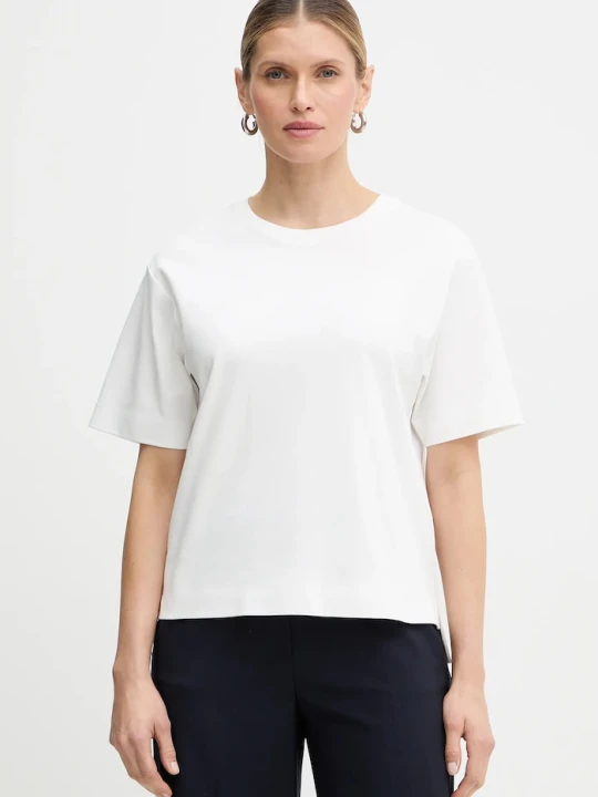 Zdjęcie produktu Weekend Max Mara t-shirt bawełniany MULTID biały