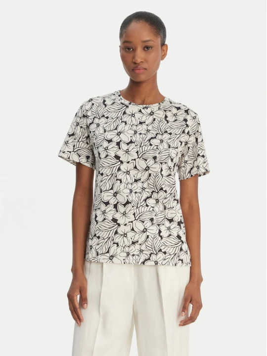 Zdjęcie produktu Weekend Max Mara T-Shirt Bussola 2615971022 Czarny Regular Fit
