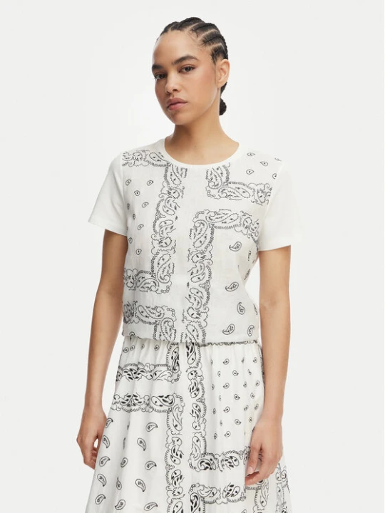Zdjęcie produktu Weekend Max Mara T-Shirt Genio 2615941072 Biały Regular Fit