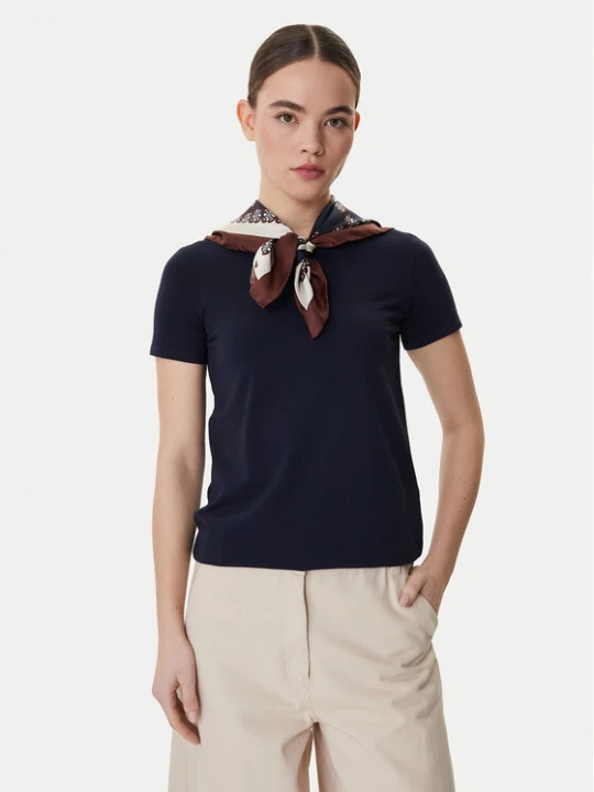 Zdjęcie produktu Weekend Max Mara T-Shirt Multib 2615971021 Granatowy Regular Fit