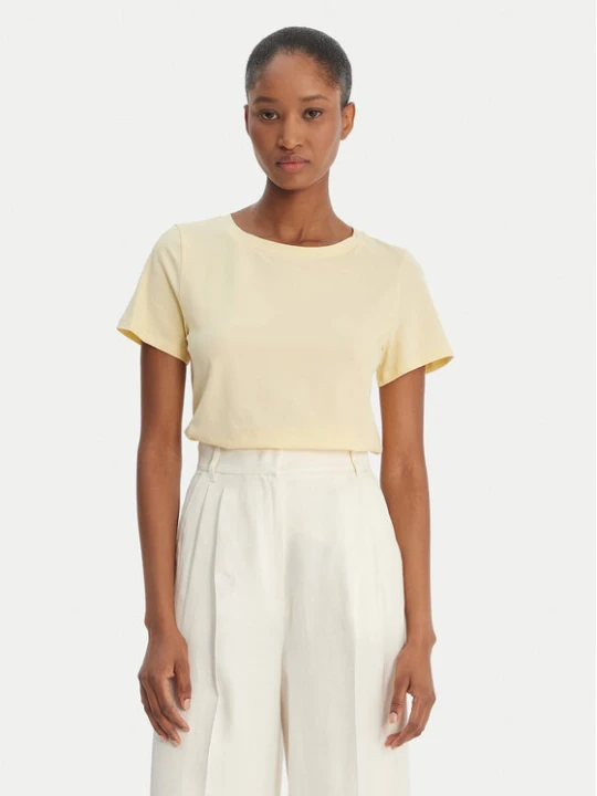 Zdjęcie produktu Weekend Max Mara T-Shirt Multif 2615971012 Żółty Regular Fit