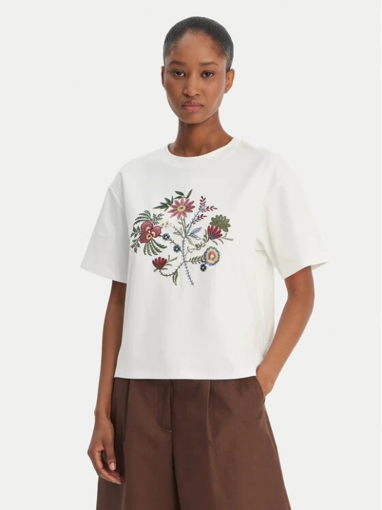 Zdjęcie produktu Weekend Max Mara T-Shirt Sabato 2615941112 Biały Regular Fit