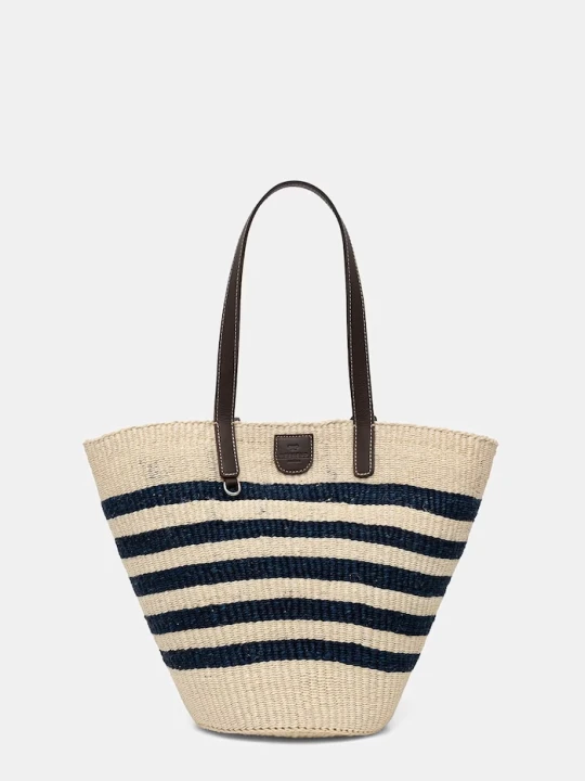Zdjęcie produktu Weekend Max Mara torba plażowa damska pleciona AGENNAIO niebieski