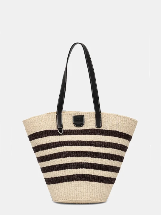 Zdjęcie produktu Weekend Max Mara torba plażowa damska pleciona AGENNAIO brązowy