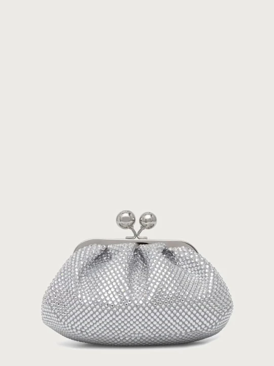Zdjęcie produktu Weekend Max Mara torebka crossbody damska WKAVINO srebrny