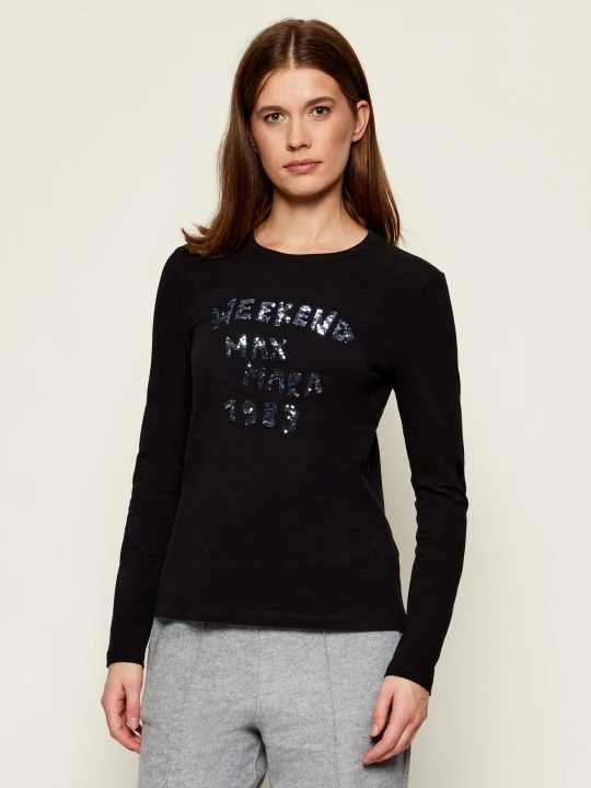 Zdjęcie produktu Weekend MaxMara Bluzka RENOIR | Regular Fit czarny